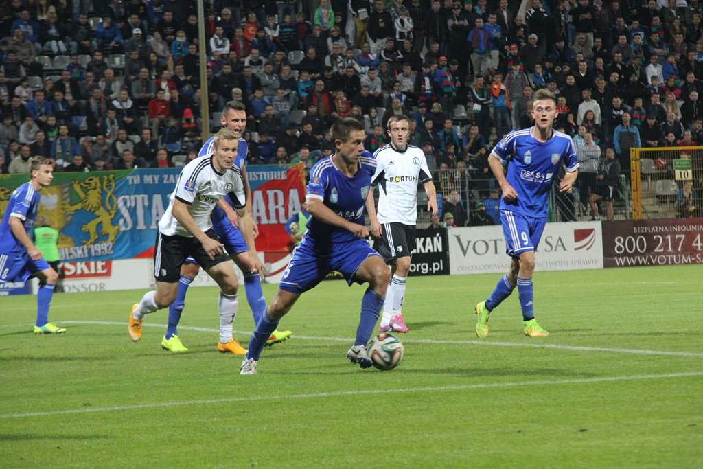 Legia przejechała się po Miedzi jak po maśle cz1
