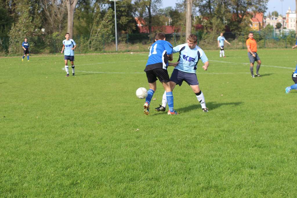 Klasa A: Górnik - Błękitni 3:8 (0:2)