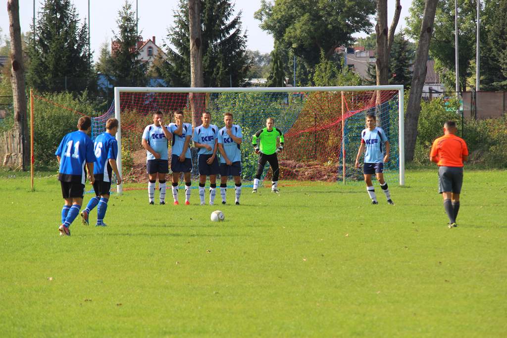 Klasa A: Górnik - Błękitni 3:8 (0:2)