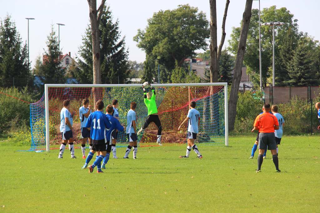 Klasa A: Górnik - Błękitni 3:8 (0:2)