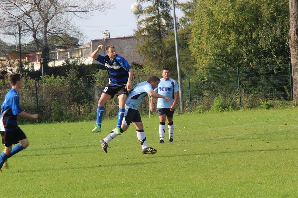 Klasa A: Górnik - Błękitni 3:8 (0:2)