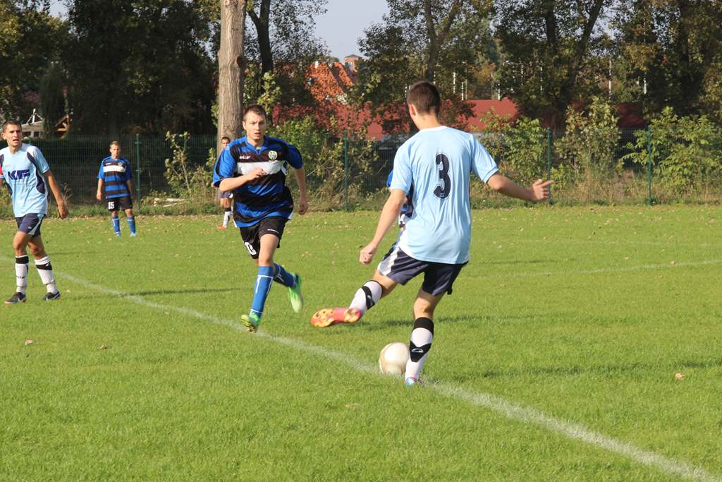 Klasa A: Górnik - Błękitni 3:8 (0:2)