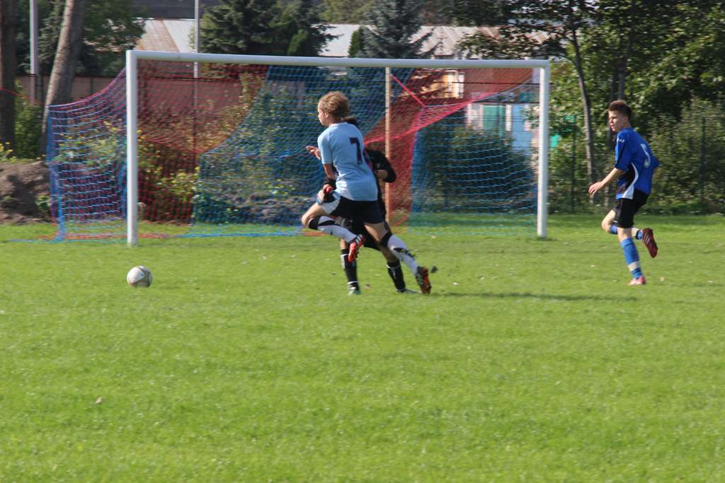 Klasa A: Górnik - Błękitni 3:8 (0:2)