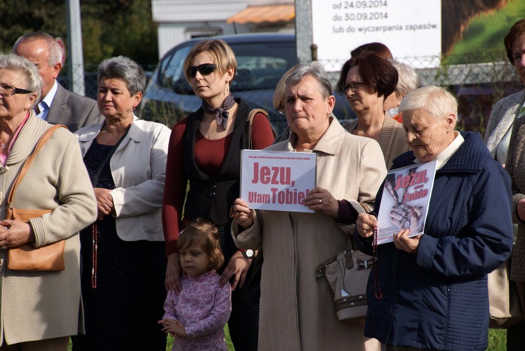 Koronka na ulicach Legnicy