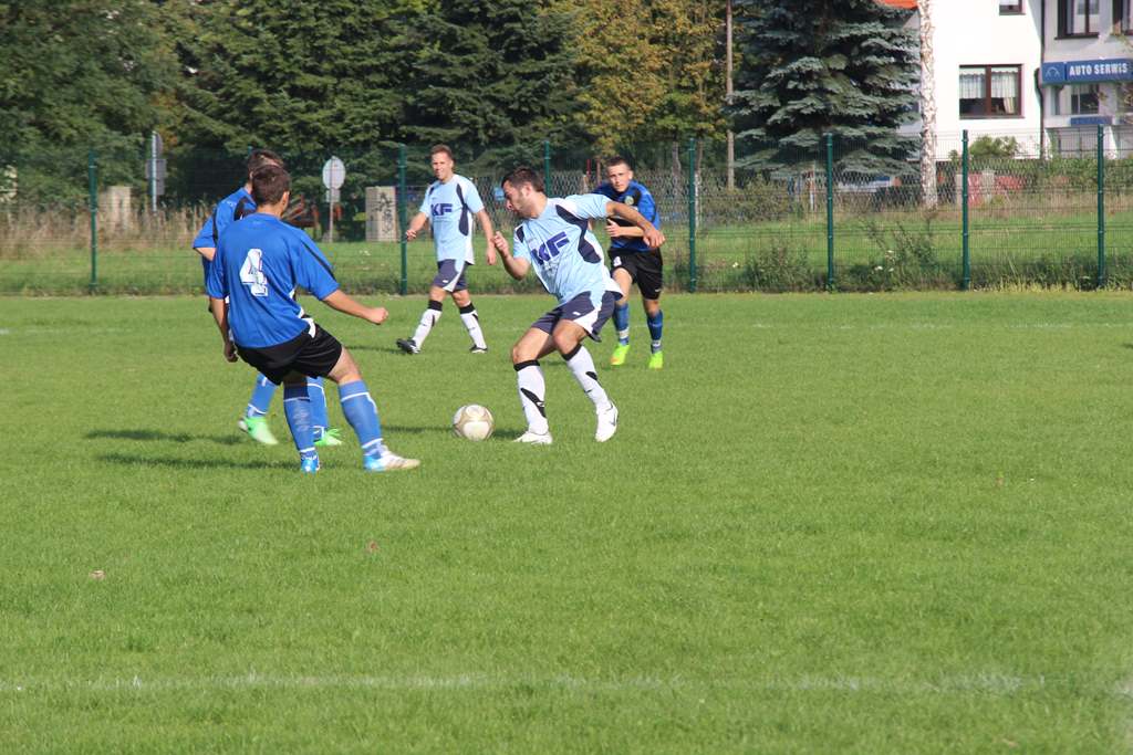 Klasa A: Górnik - Błękitni 3:8 (0:2)
