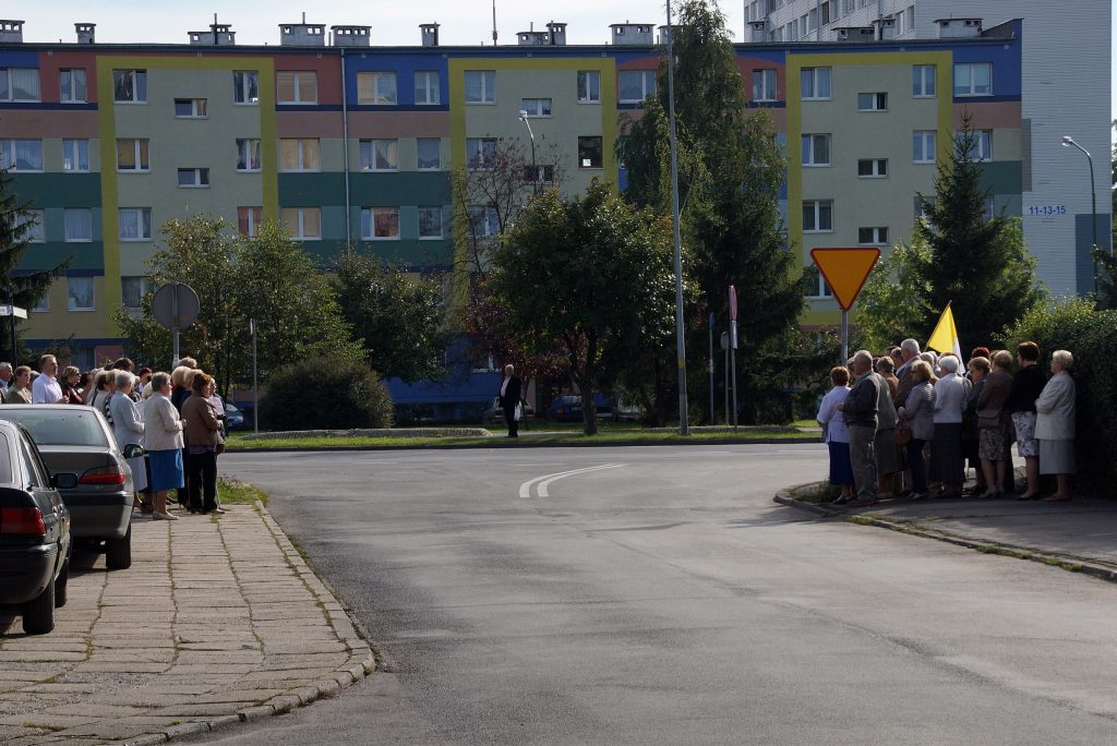 Koronka na ulicach Legnicy