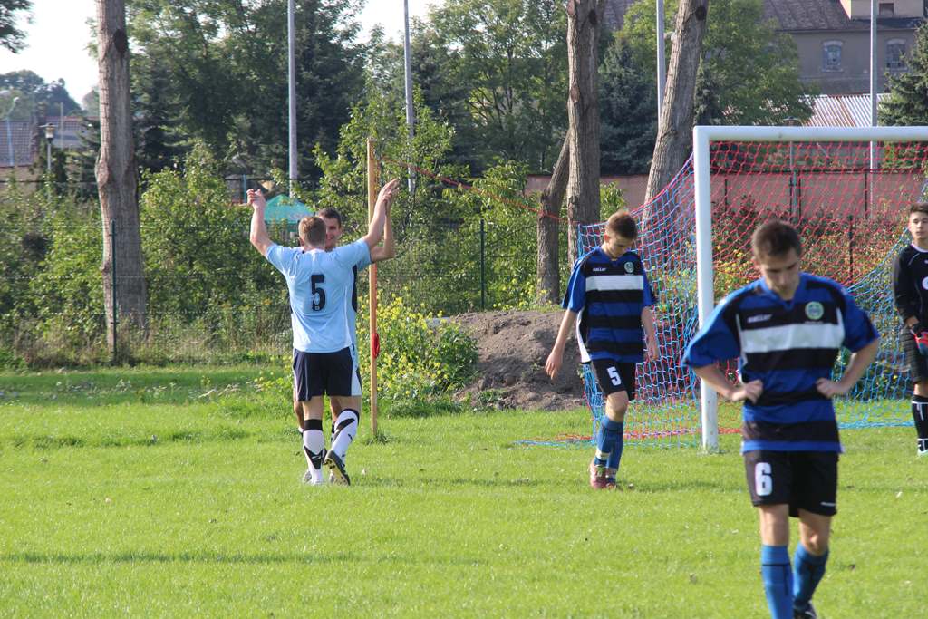 Klasa A: Górnik - Błękitni 3:8 (0:2)