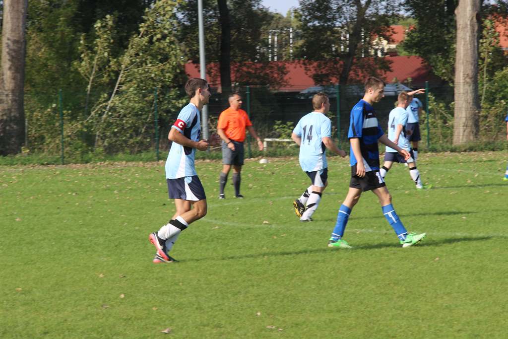 Klasa A: Górnik - Błękitni 3:8 (0:2)
