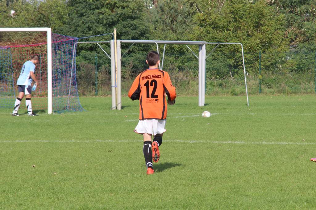 Klasa A: Górnik - Błękitni 3:8 (0:2)
