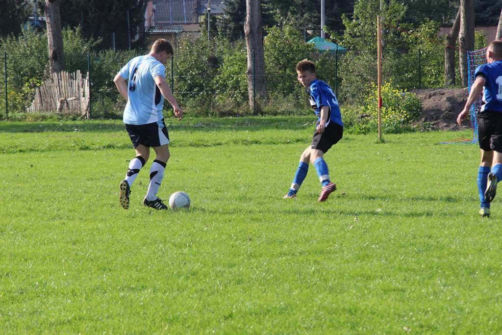 Klasa A: Górnik - Błękitni 3:8 (0:2)