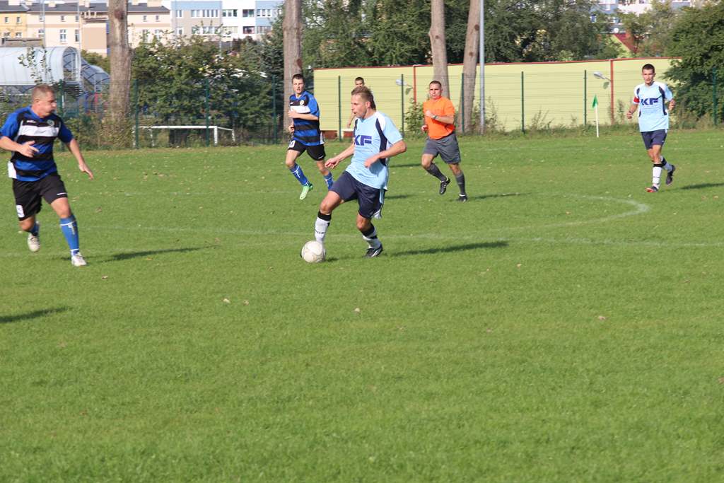 Klasa A: Górnik - Błękitni 3:8 (0:2)