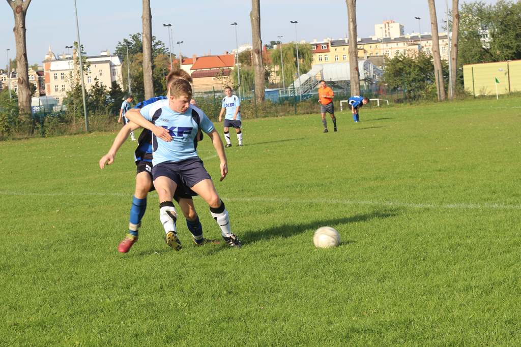 Klasa A: Górnik - Błękitni 3:8 (0:2)