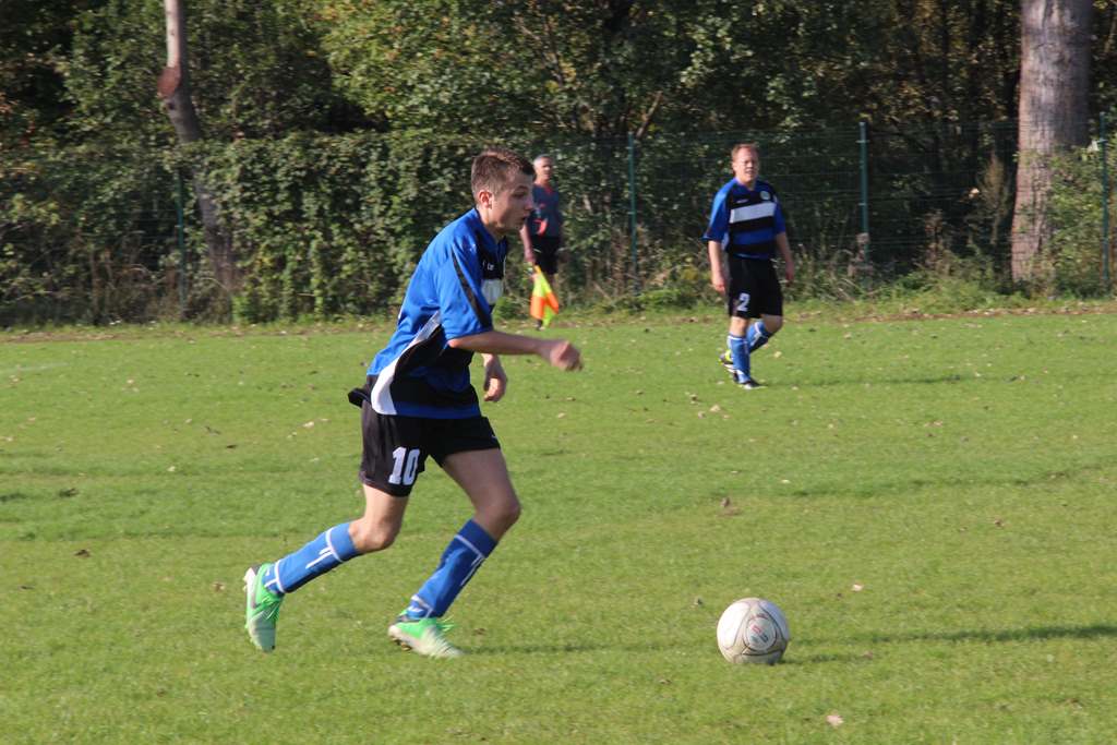 Klasa A: Górnik - Błękitni 3:8 (0:2)