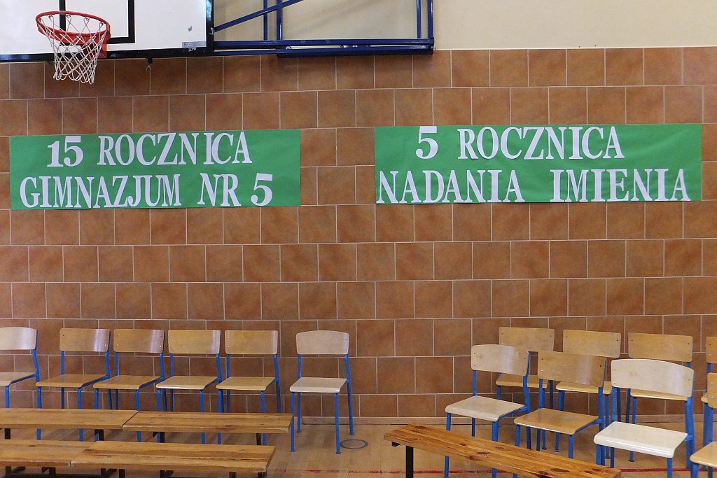 Podwójny jubileusz w Gimnazjum nr 5