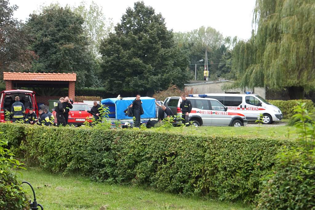 Strażacy ćwiczyli w symulatorze pożarów
