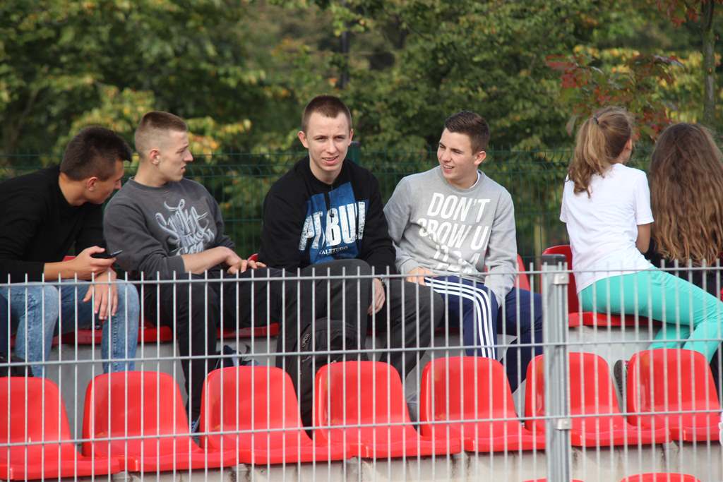 Biegi przełajowe w legnickim parku