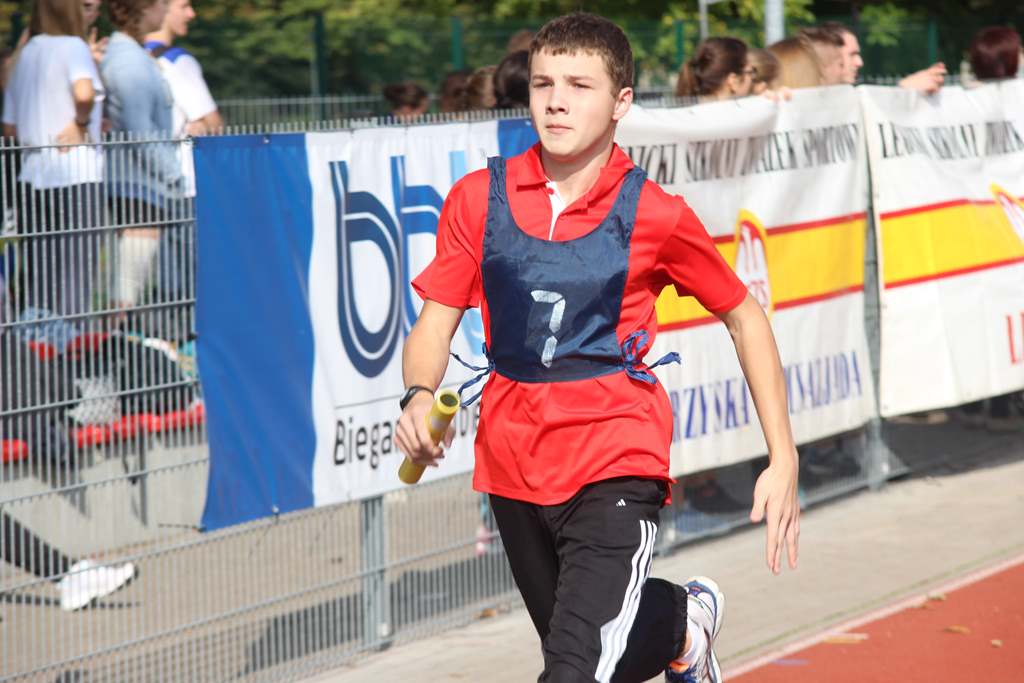 Biegi przełajowe w legnickim parku