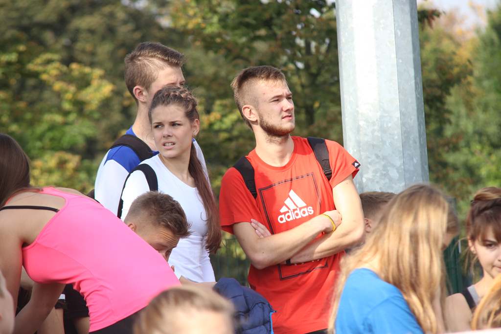 Biegi przełajowe w legnickim parku