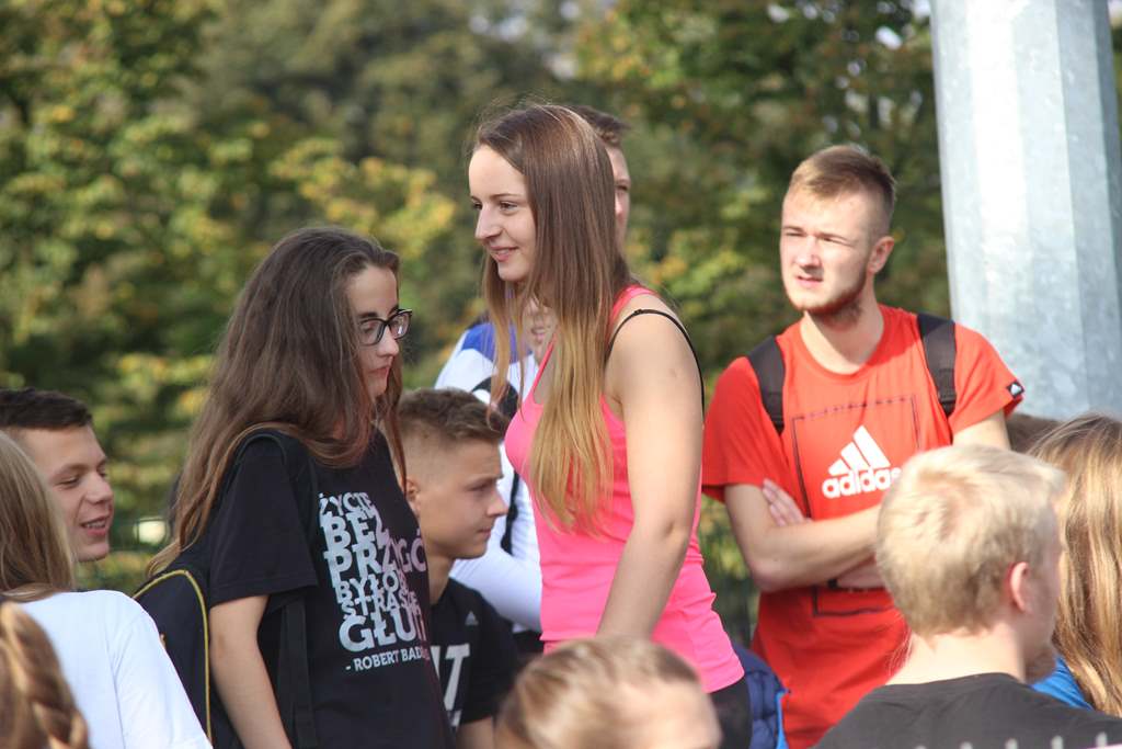 Biegi przełajowe w legnickim parku