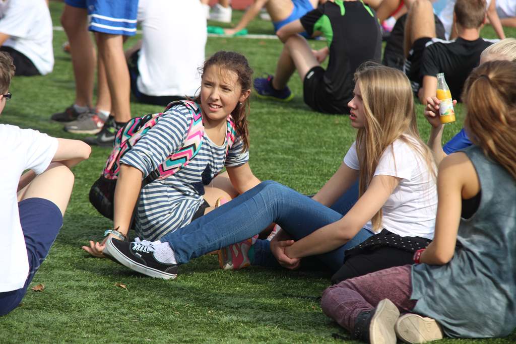Biegi przełajowe w legnickim parku