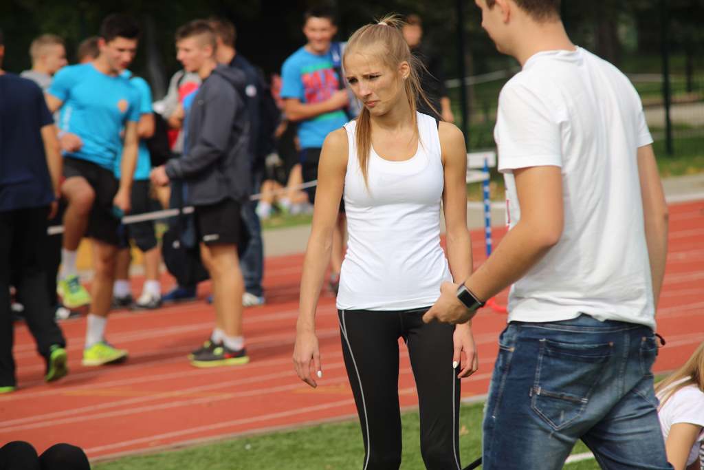 Biegi przełajowe w legnickim parku