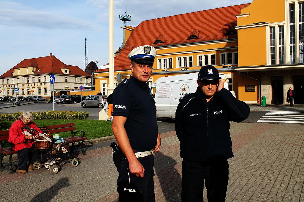 Ćwiczenia legnickiej policji
