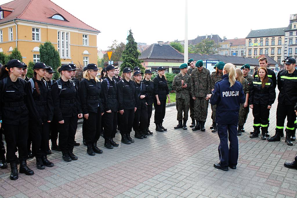 Ćwiczenia legnickiej policji