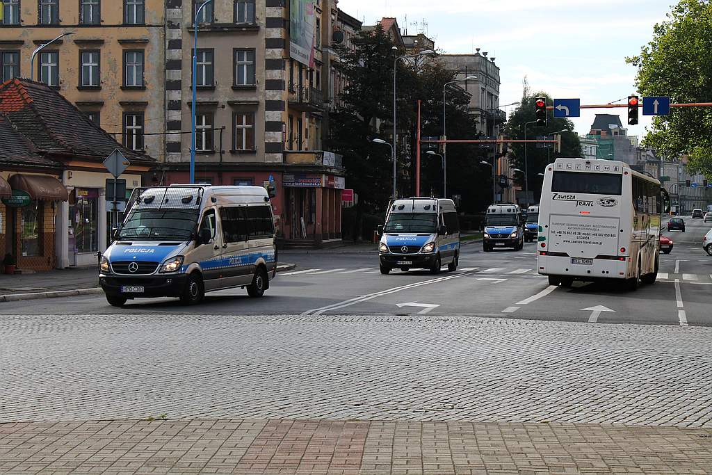 Ćwiczenia legnickiej policji