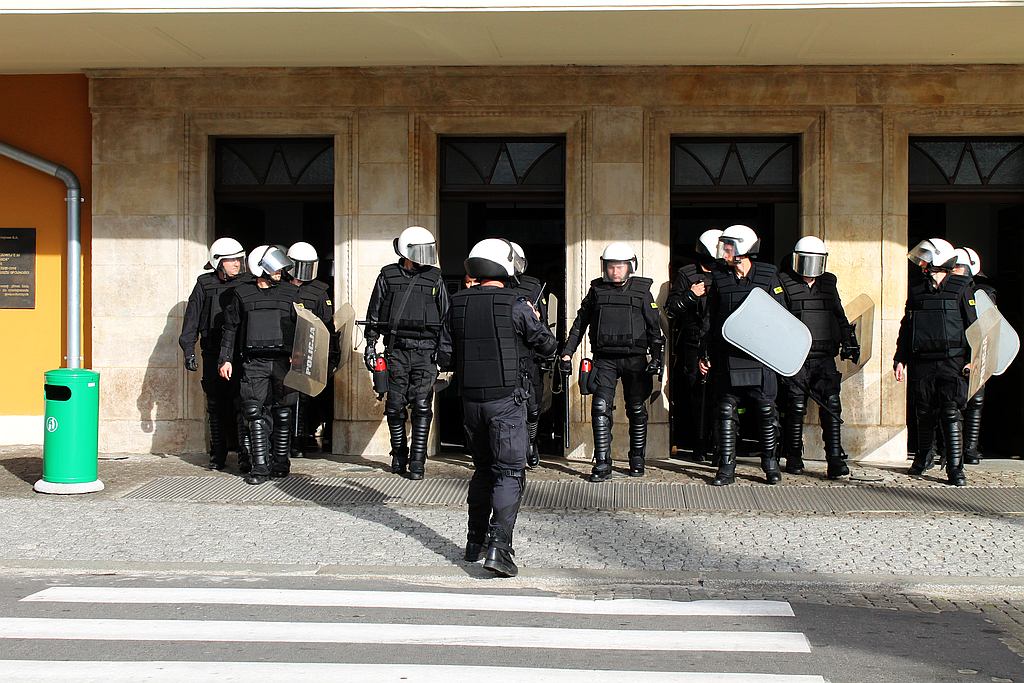 Ćwiczenia legnickiej policji