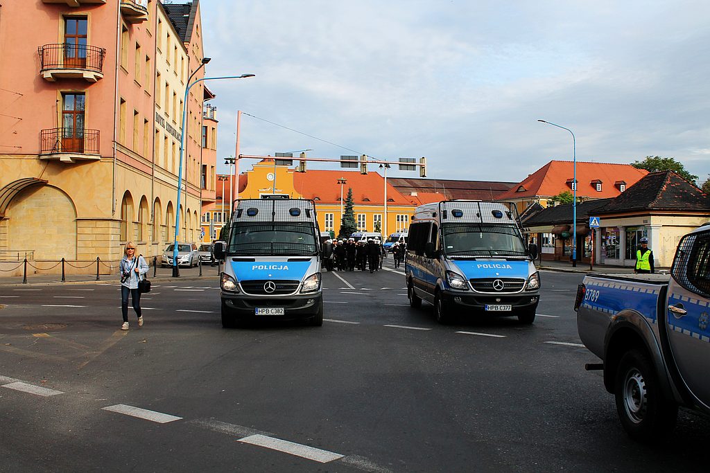 Ćwiczenia legnickiej policji