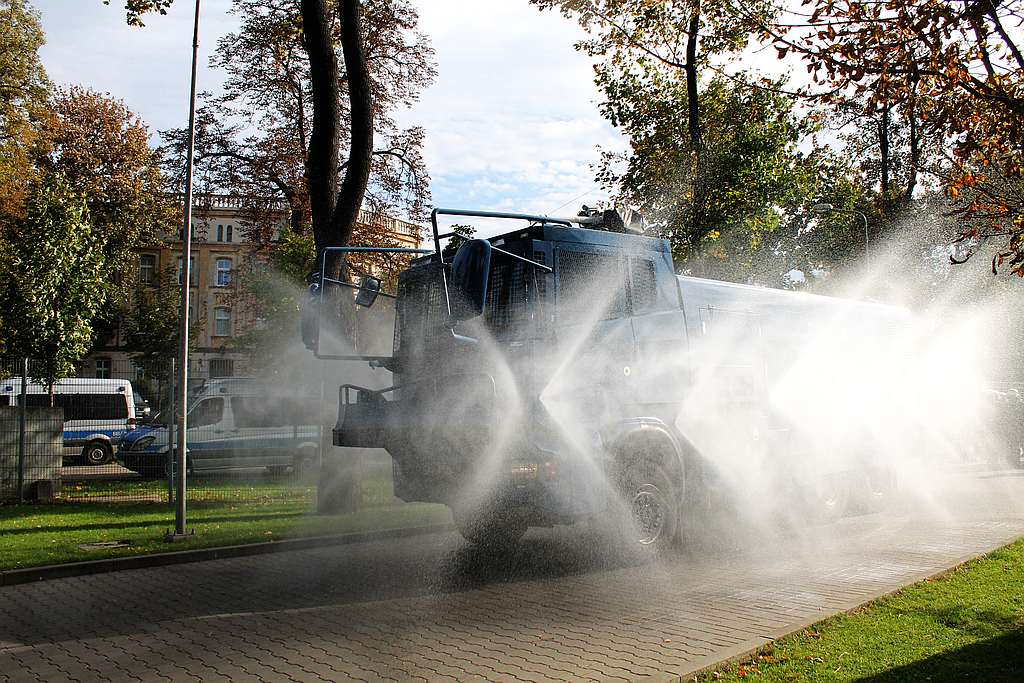 Ćwiczenia legnickiej policji