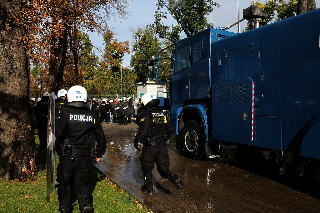 Ćwiczenia legnickiej policji
