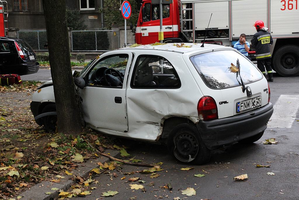 Jedna osoba ranna w wypadku