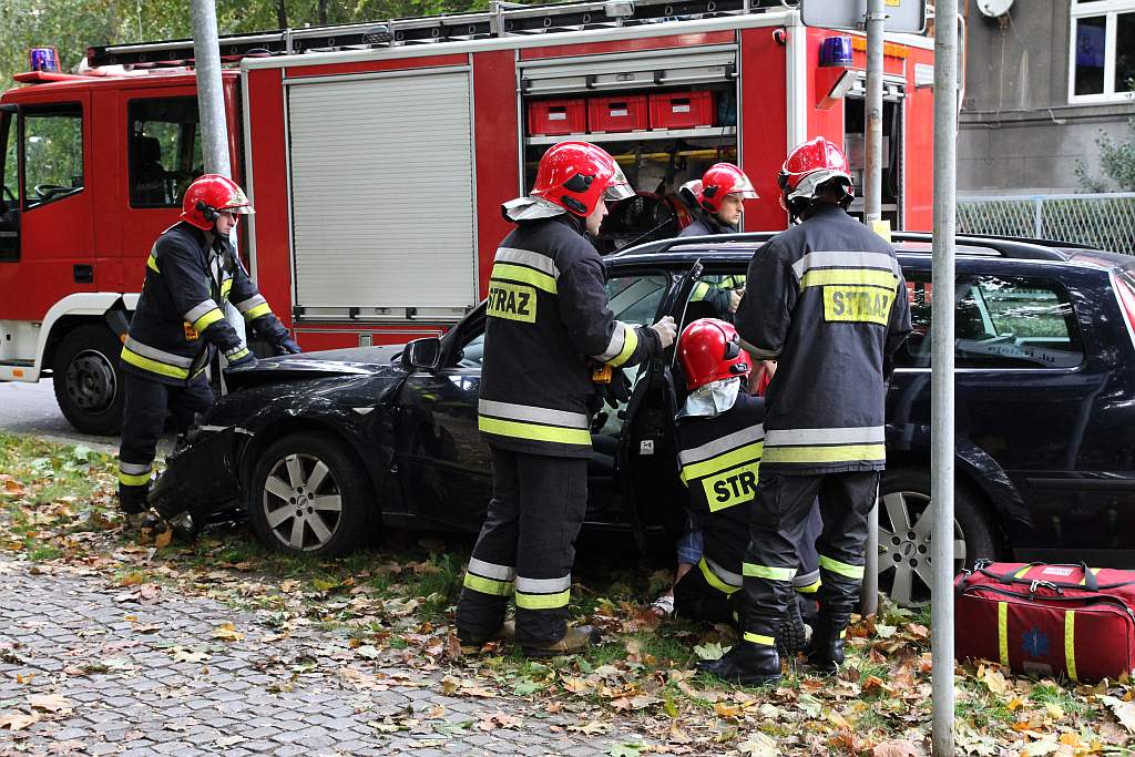 Jedna osoba ranna w wypadku