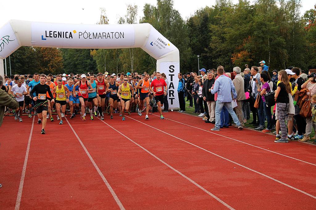 Półmaraton XXVII Bieg Lwa Legnickiego cz1