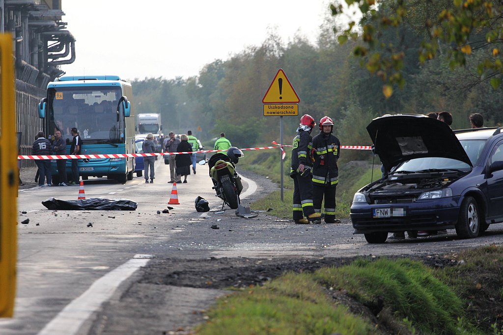 Wypadek śmiertelny na Złotoryjskiej