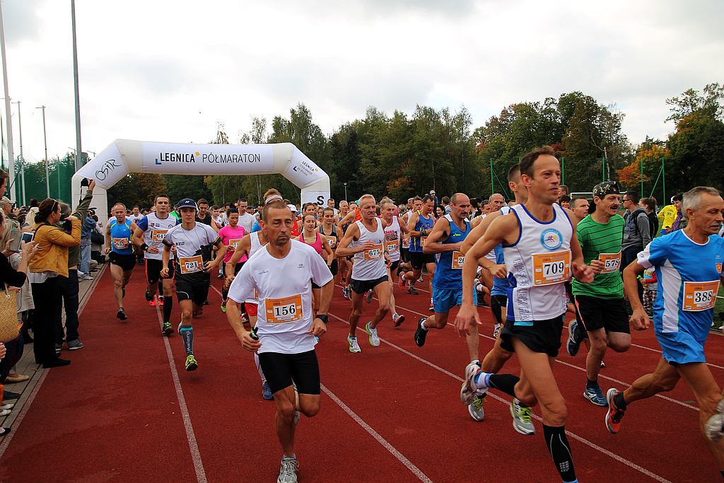 Półmaraton XXVII Bieg Lwa Legnickiego cz1