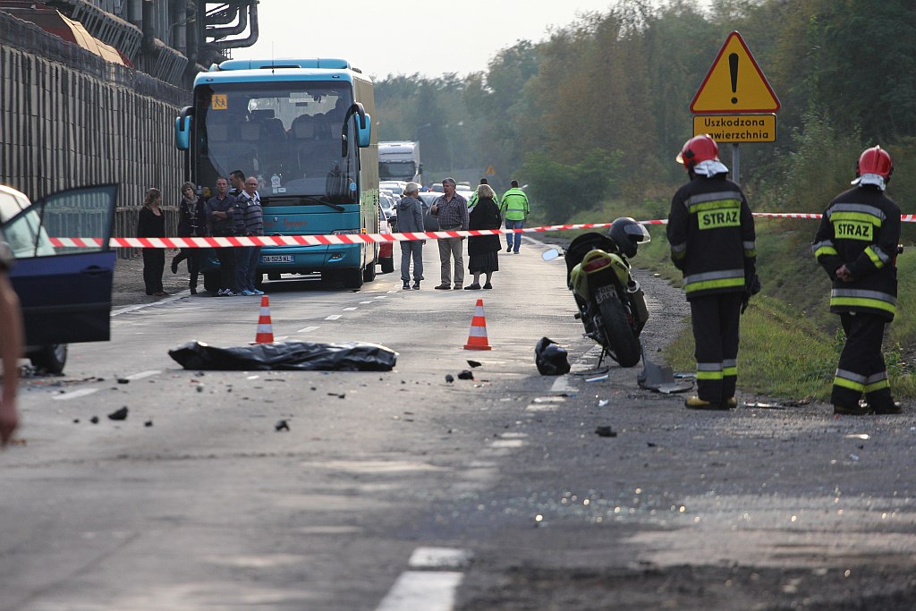 Wypadek śmiertelny na Złotoryjskiej