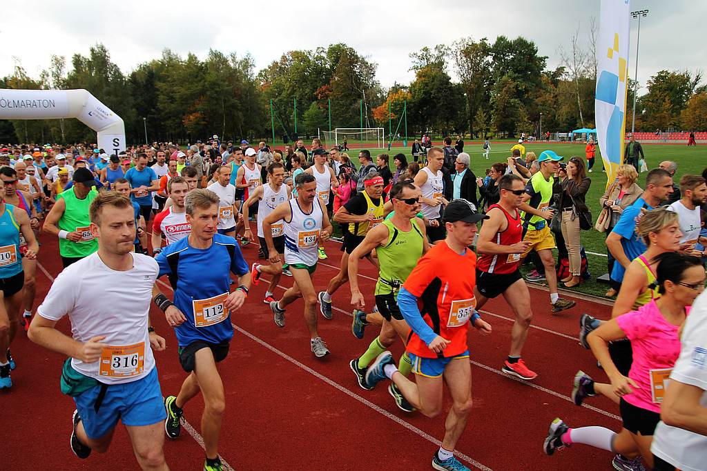 Półmaraton XXVII Bieg Lwa Legnickiego cz1