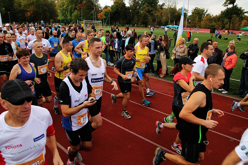 Półmaraton XXVII Bieg Lwa Legnickiego cz1