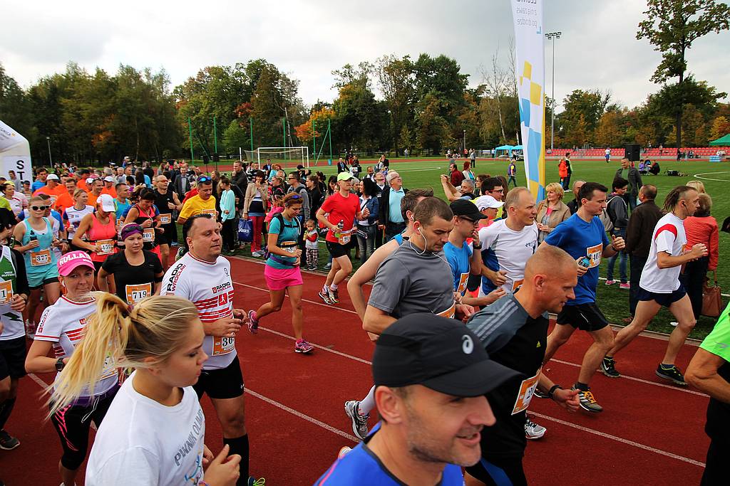 Półmaraton XXVII Bieg Lwa Legnickiego cz1