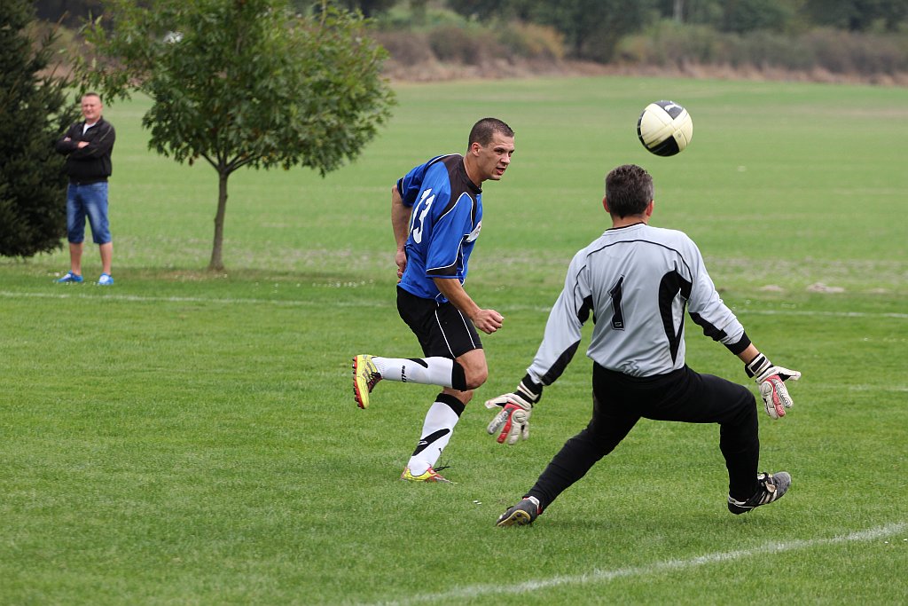 Klasa A: Albatros - Błękitni 4:1
