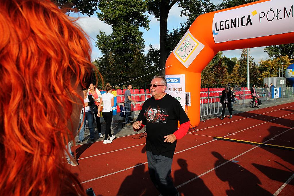 Bieg rodzinny na jedną milę