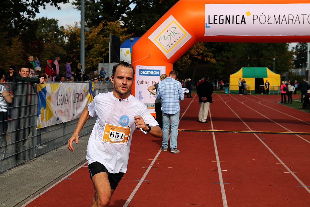 Półmaraton XXVII Bieg Lwa Legnickiego cz1