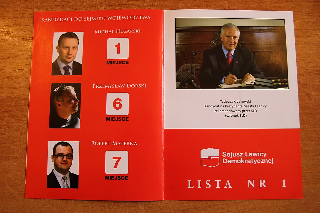 Kampania wyborcza 2010 r. na ulotkach