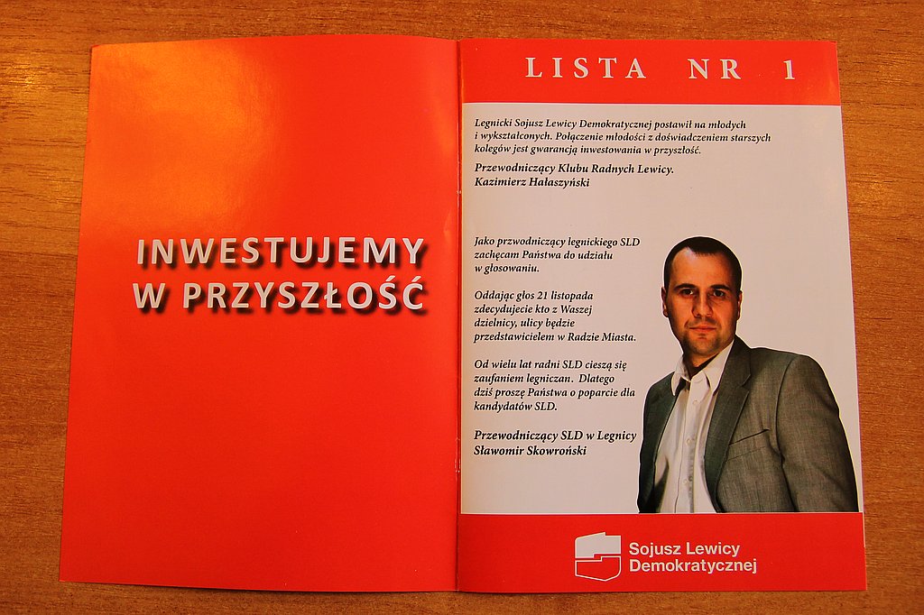 Kampania wyborcza 2010 r. na ulotkach