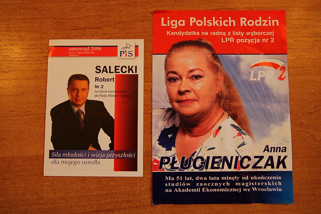 Kampania wyborcza 2006 r. na ulotkach