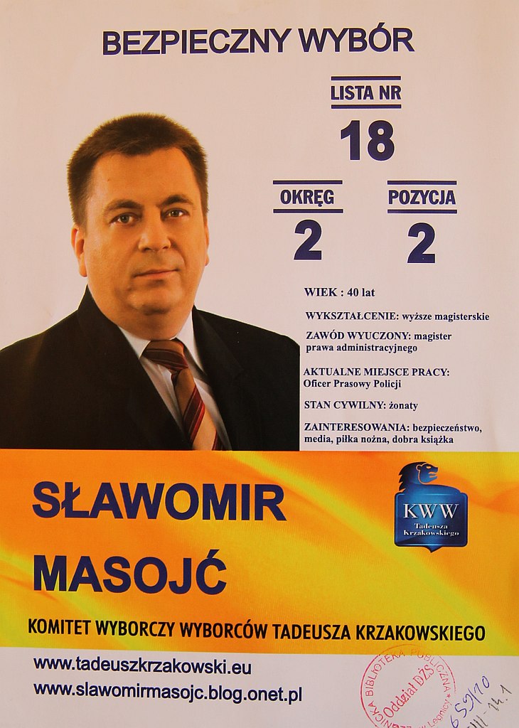 Kampania wyborcza 2010 r. na ulotkach