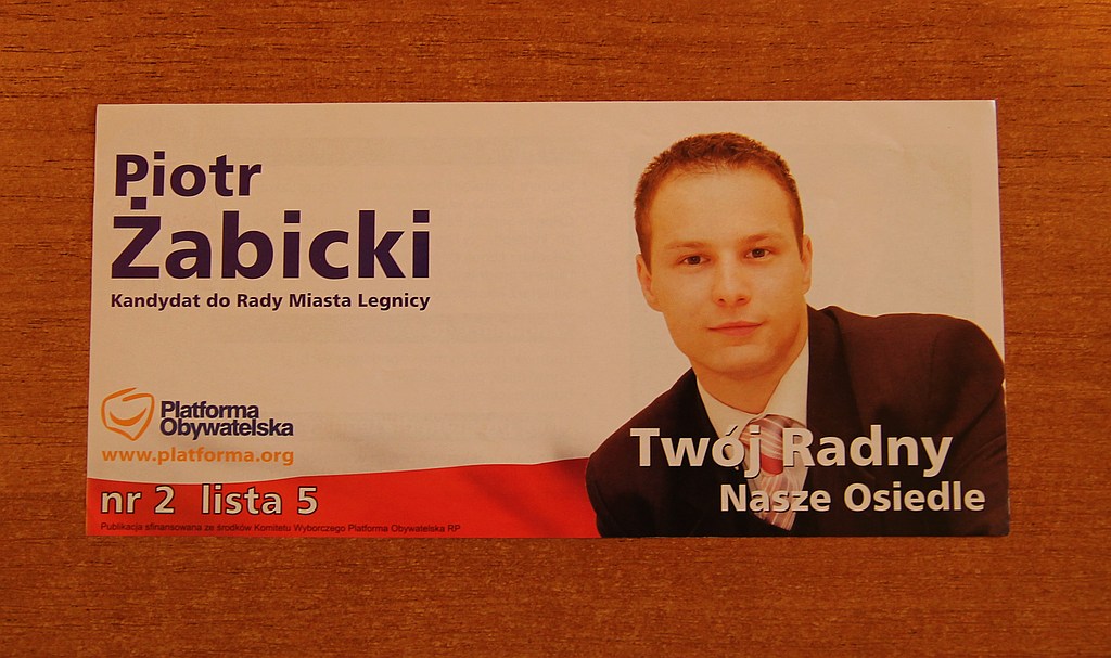 Kampania wyborcza 2006 r. na ulotkach