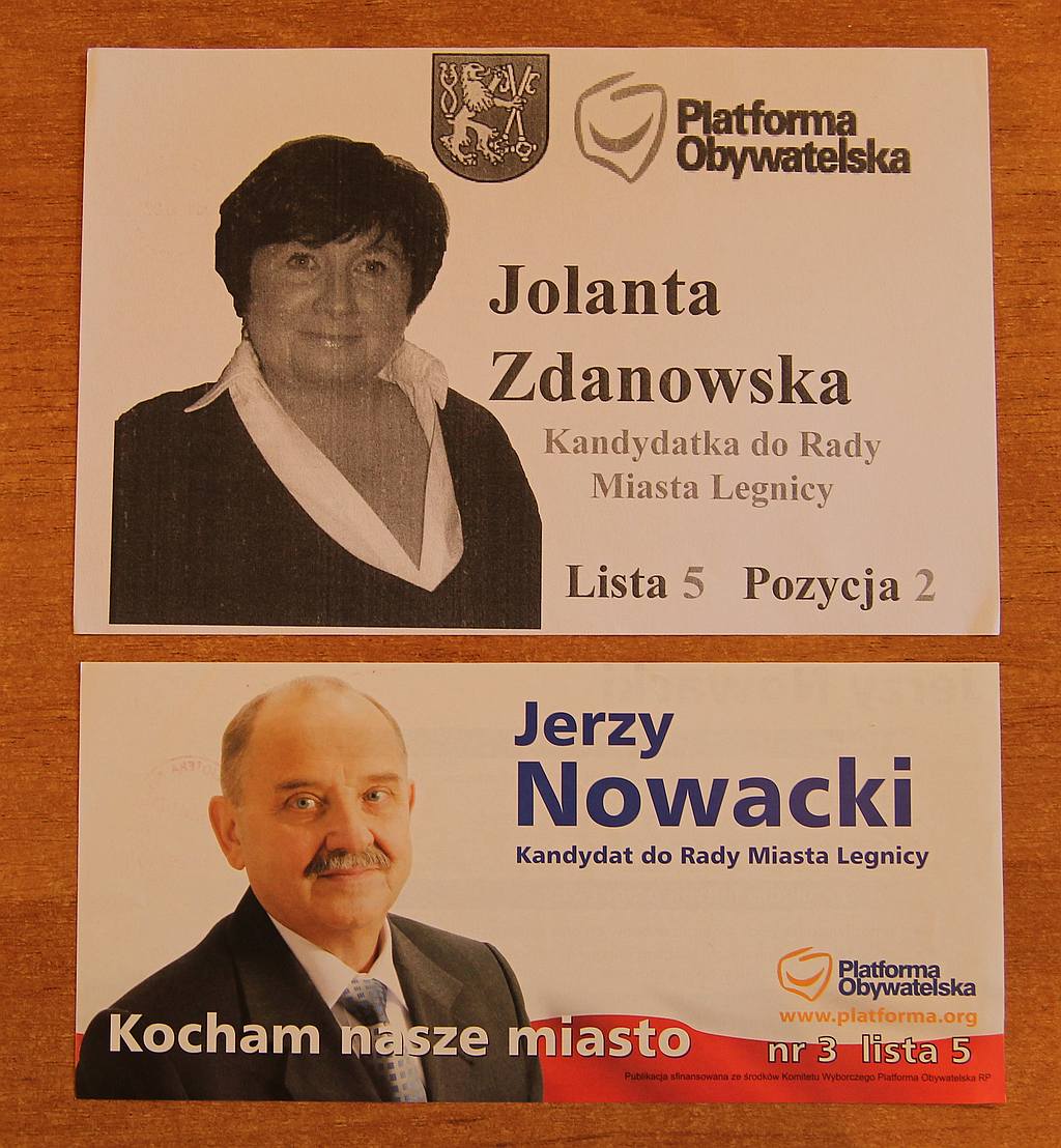 Kampania wyborcza 2006 r. na ulotkach